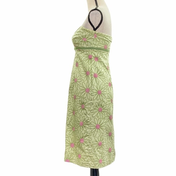 JILLIAN Jones Green Floral Strapless Mini Dress - Picture 3 of 12